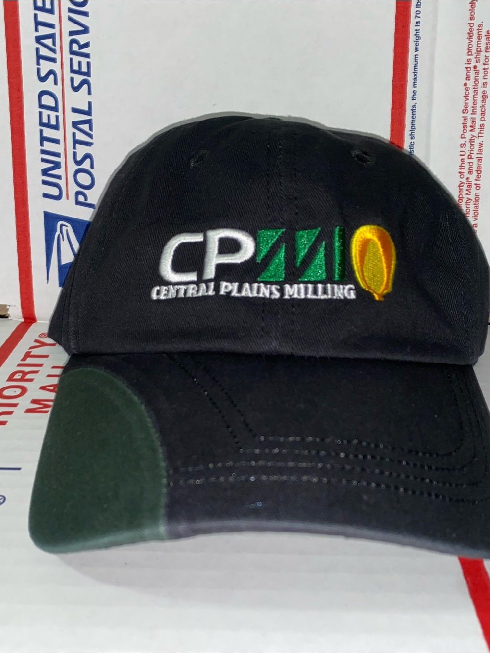 Central Plains Milling CPM Baseball Cap vtg dad hat farming agriculture bovamax